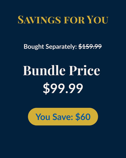 Bundle savings: $159.99 bought separately, bundle price $99.99, you save $60