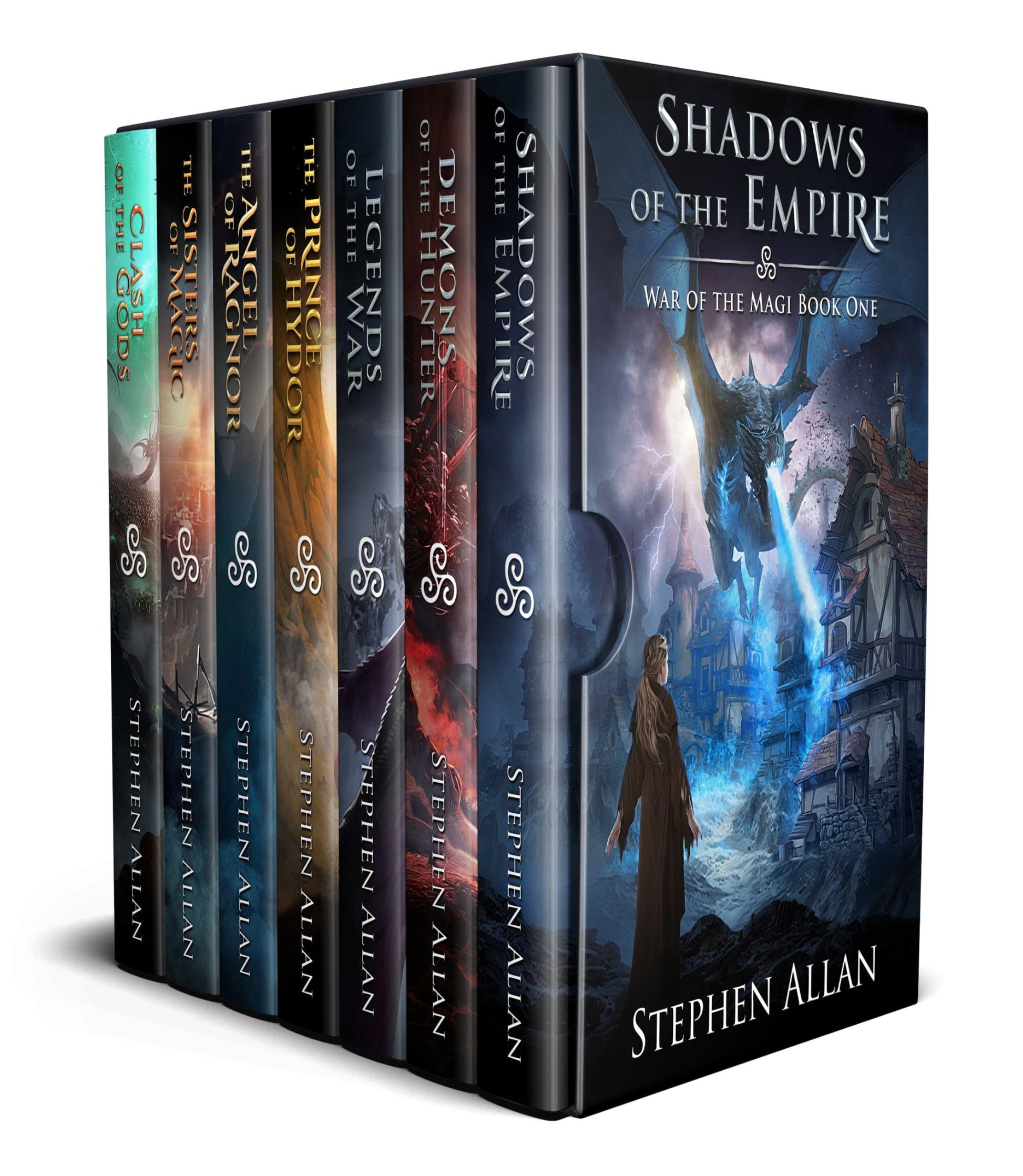 clash of the gods tolkien's monsters War of the Magi: The Complete Epic Fantasy Series – Stephen Allan Author